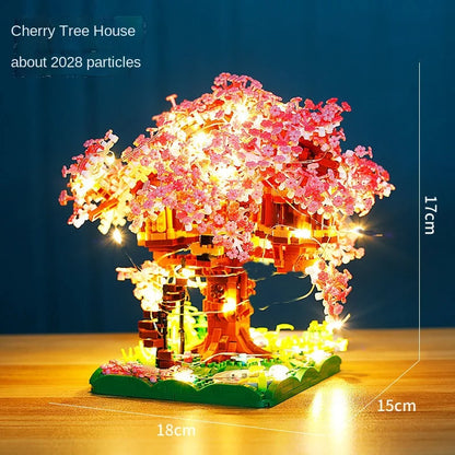 Mini Sakura Tree Building Blocks