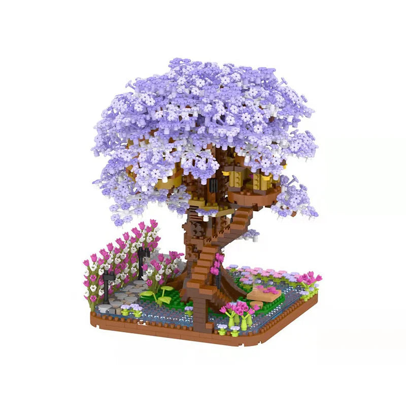 Mini Sakura Tree Building Blocks