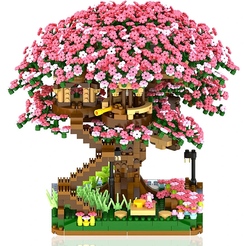 Mini Sakura Tree Building Blocks