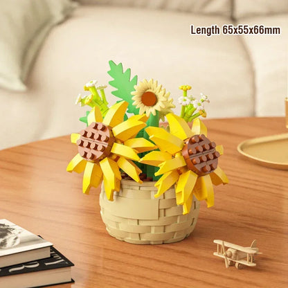 Flower Building Block Flowers Bouquet