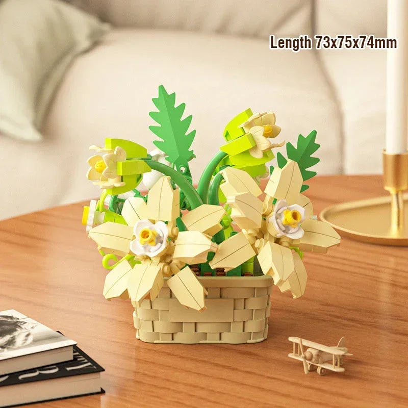 Flower Building Block Flowers Bouquet