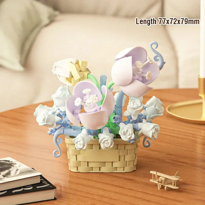 Flower Building Block Flowers Bouquet