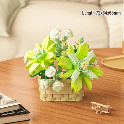 Flower Building Block Flowers Bouquet