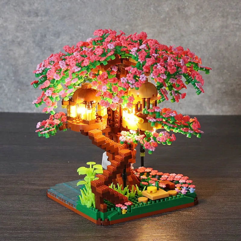 Mini Sakura Tree Building Blocks