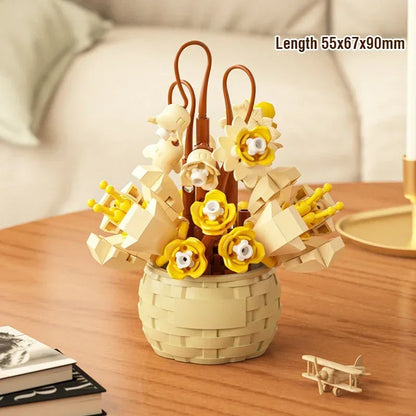 Flower Building Block Flowers Bouquet