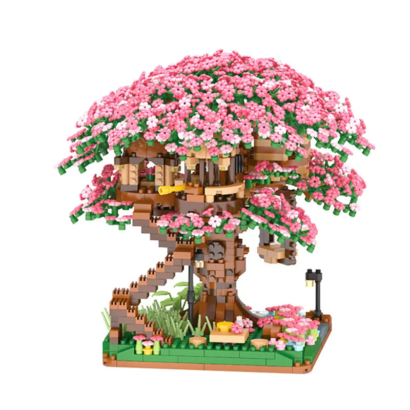 Mini Sakura Tree Building Blocks