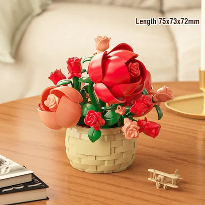 Flower Building Block Flowers Bouquet